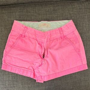 J. Crew Bright Pink Women's Shorts